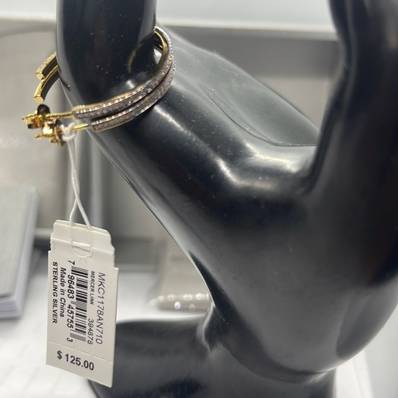 New Michael Kors  Pavé Tear-Shape Drop Earrings - Picture 6 of 10